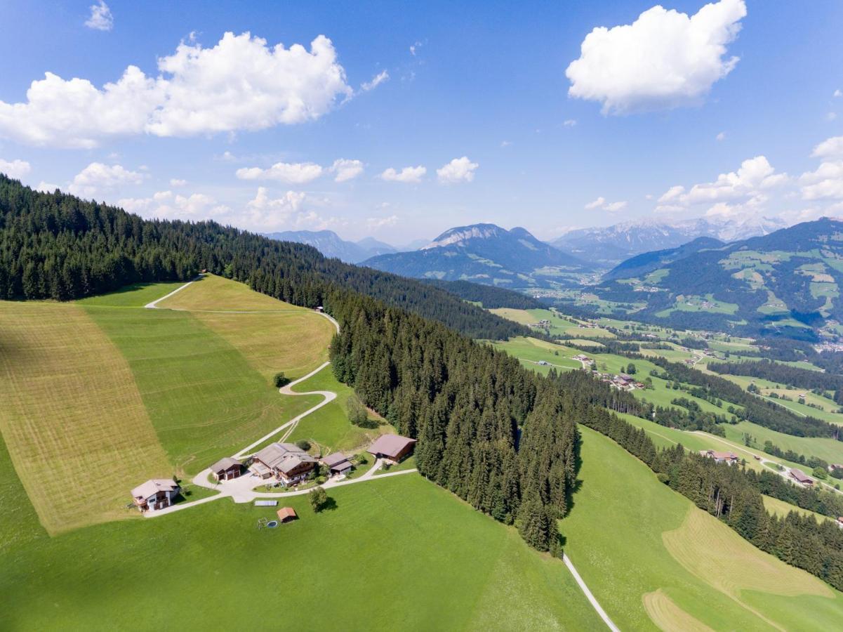 Biobauernhof Fleckl Villa Hopfgarten im Brixental Buitenkant foto